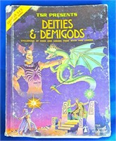 RARE DUNGEON & DRAGONS D&D BOOK DIETIES & DEMIGODS