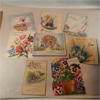 Vintage birthday cards