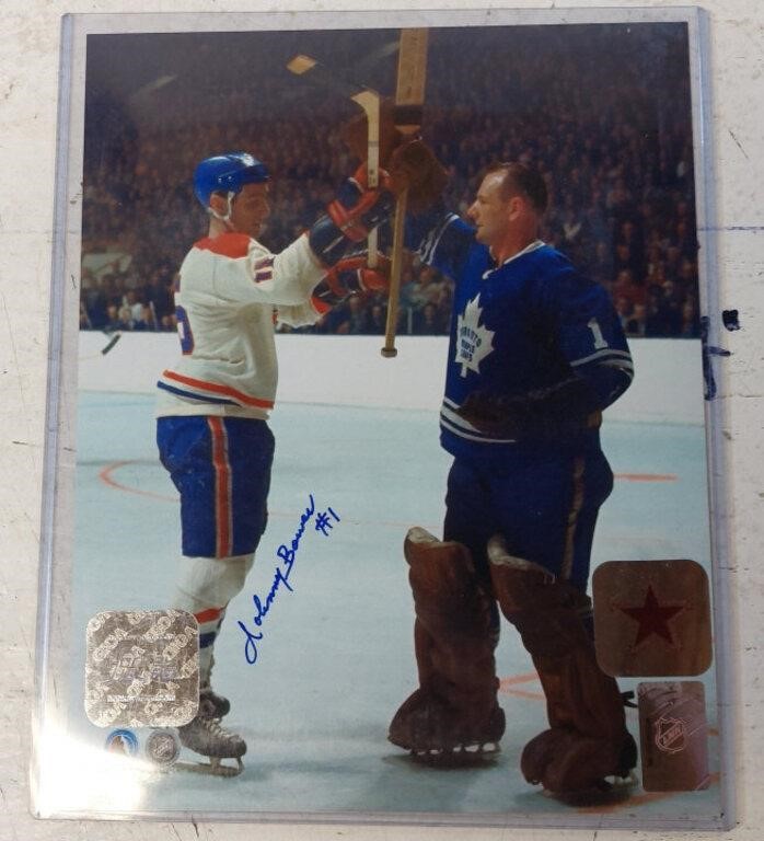 Autographed Johnny Bauer Pic