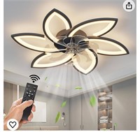 30" Ceiling Fan with Lights and Remote Control,