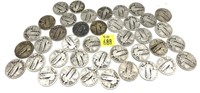 x40- Quarters, 90% silver -x40 quarters -Sold by