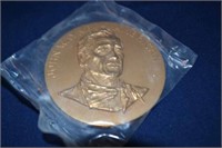 1979 John Wayne American Commemorative Bronze Meda