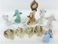 11 petits anges décoratifs
