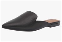 (Black n Brown pairs) Women's Pointy Toe Mule
