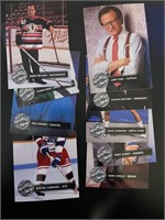 Celebrity Hockey Captains Cards Larry King