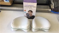 THERAPY MITTENS, FAN, NECK PILLOWS & MORE