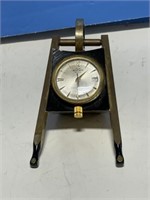 Bvler De Luxe Swiss Made Wheel Barrow Clock