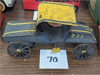 Vintage Metal Toy Car