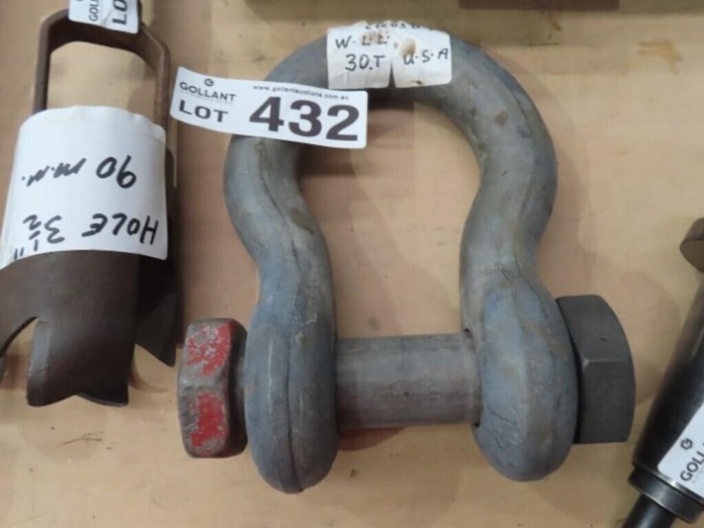 Crusby 30 Tonne Shackle