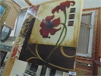 Large Floral Wall Art