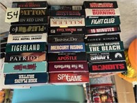 Action and western VHS tapes