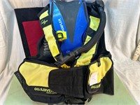 *CALYPSO SCUBA DIVING VEST, GOGGLES & LARGE