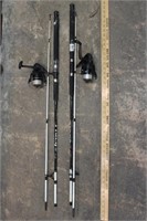 Lot of 2 Fishing Poles with Reels