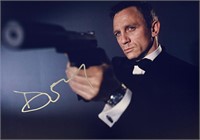 Autograph COA 007 Daniel Craig Photo