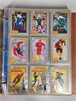 BINDER FULL OF DC SUPERHERO & ARCHIE CARDS