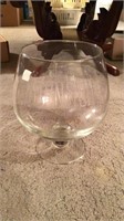 Large glass “Johnson’’ center bowl