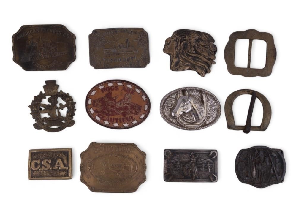 Vintage & Antique Belt Buckles