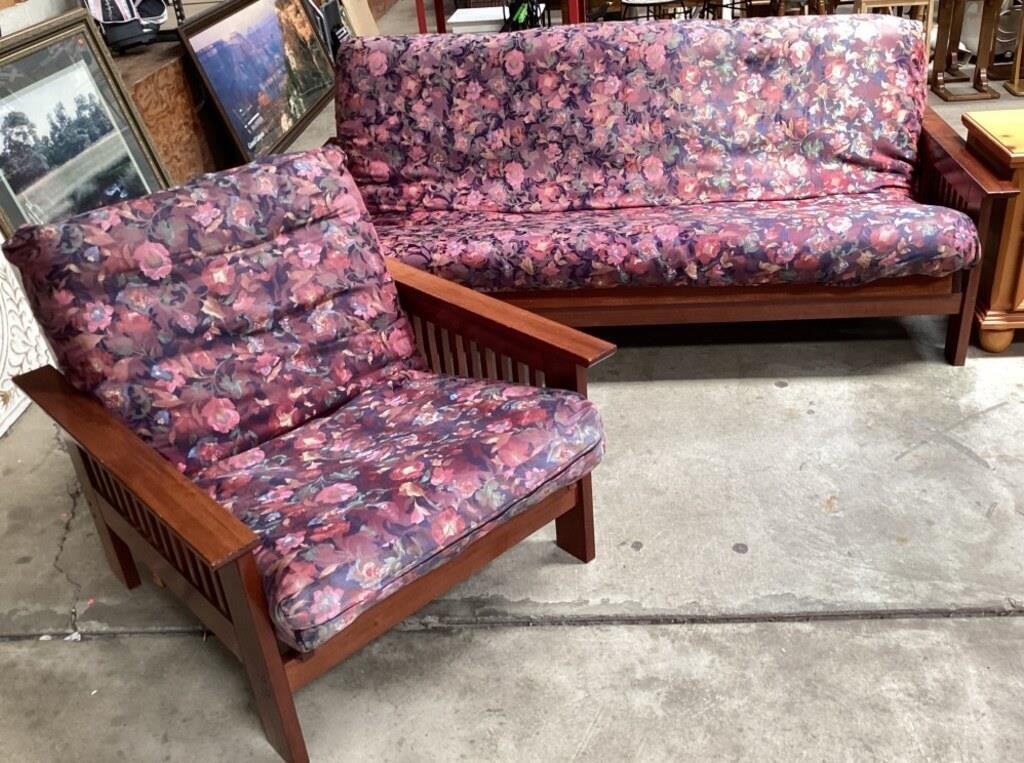 Gorgeous Mission Morris Style Couch And Chair