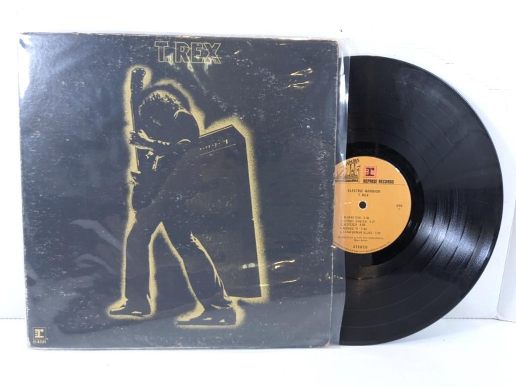 GUC T. Rex "Electric Warrior" Vinyl Record