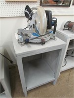 DELTA 10" COMPOUND POWER MITRE SAW ON STAND