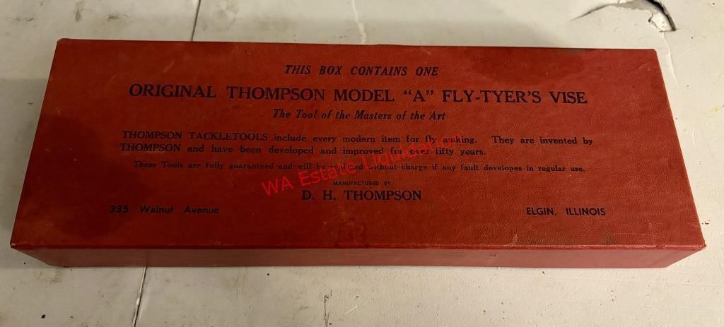 Original Thompson Model “A” Fly-Tyers Vice