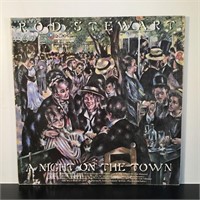 ROD STEWART A NIGHT ON THE TOWN VINYL RECORD LP