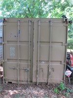 20 FOOT USED STORAGE CONTAINER,  CLEAN AND DRY.