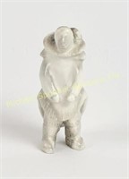 INUIT BONE SCULPTURE OF MOTHER AND BABY