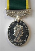 Australia efficiency decoration medal