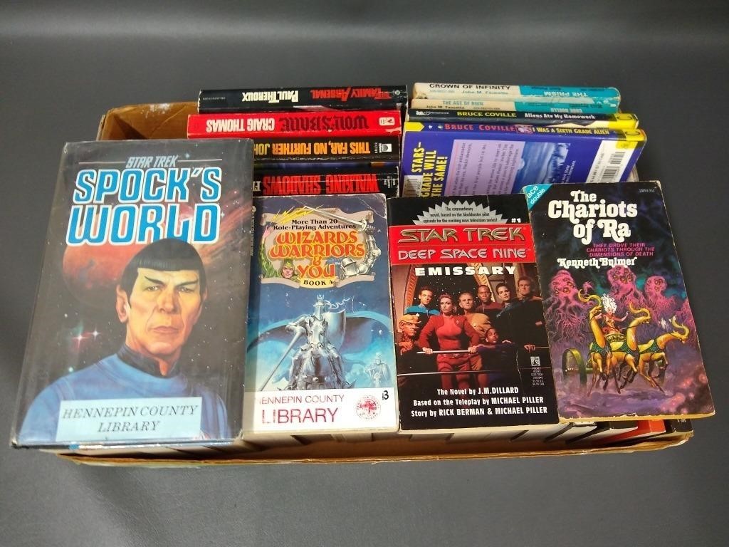 Large Collection of Science Fiction and Fantasy Bo