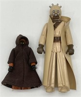 (S) 1977 Jawa and Tusken Raider Figures with
