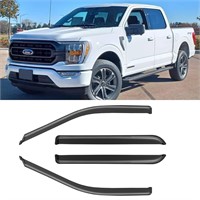 Cxdar Rain Guards for Ford F150 2015-2024 SuperCre