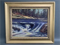Oil on Board "Onaping Falls" Signed