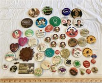 CAMPAIGN PINS & MORE