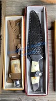 TWO KNIVES - WHITE TAIL CUTLERY & HUNTING KNIFE
