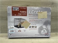 Small folding dog crate