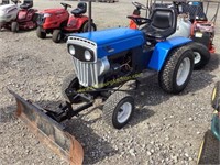 MTD 990 TRACTOR W/ 4' FRONT BLADE & REAR SNOW TIRE