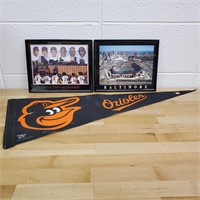 Lot Of 3 Baltimore Orioles Items