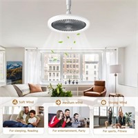 Ceiling Fans with Lights and Remote, 10-inch