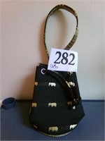 DRAWSTRING ELEPHANT BAG