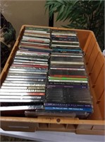 Box lot of CDs