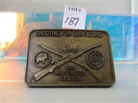 Shooting for Our Future NRA Belt Buckle