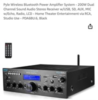 Pyle Wireless Bluetooth Power Amplifier System
