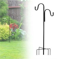 Double Sided Shepherd Hook for Yard  1pc  47in Tal