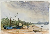 WINIFRED NICHOLSON UK 1893-1981 Watercolor