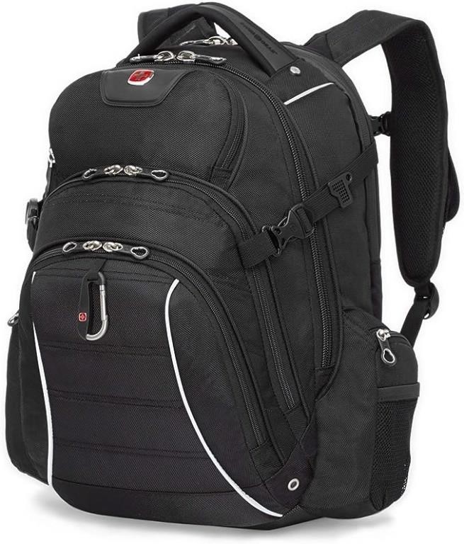 SWISSGEAR Carry-On Backpack with Rainproof Laptop
