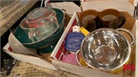 2 Boxes of Large to Small Measuring Cups,