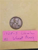 1928 - S LINCOLN WHEAT CENT