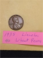 1935 LINCOLN WHEAT CENT