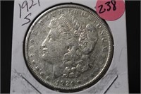 1921-S Morgan Silver Dollar